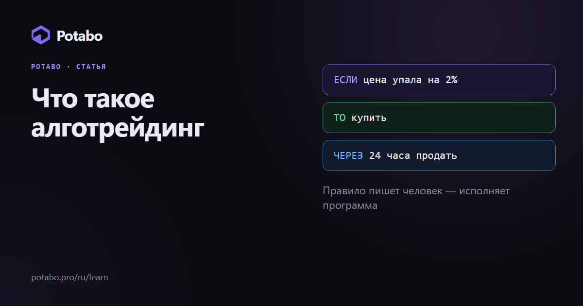 Что такое алготрейдинг